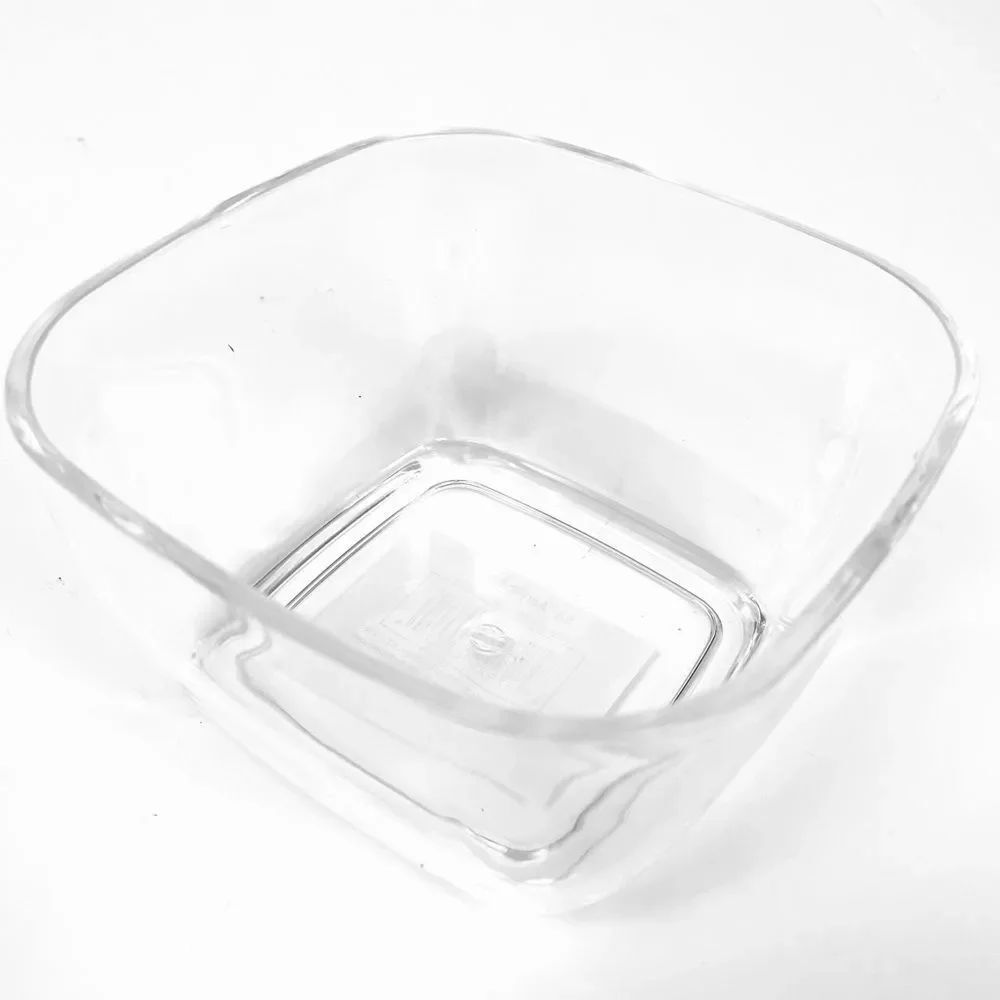 5.5” Clear Acrylic Square Bowl